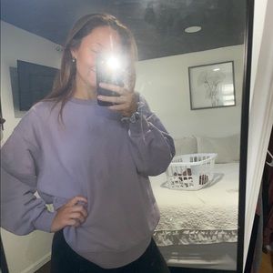 💜 Lululemon perfectly oversized crew